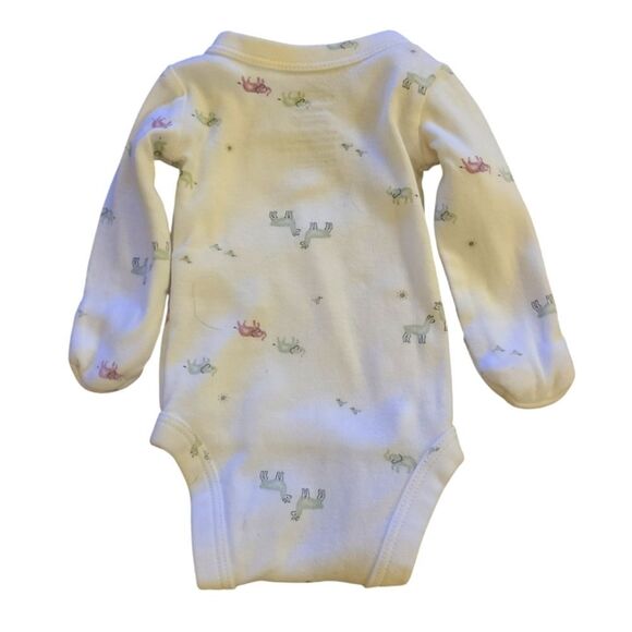 Child Of Mine Preemie Three Piece Onesie and Pants Set Pastel NWT - Picture 7 of 14